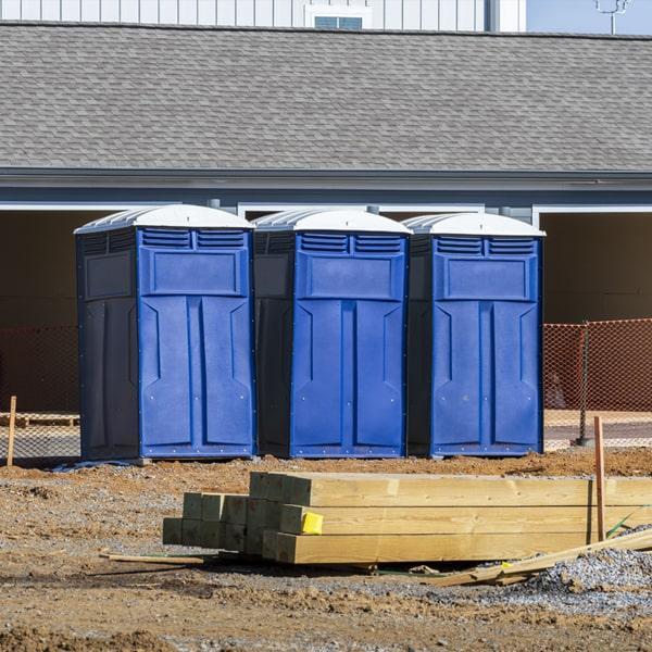 construction site porta potties provides a self-contained water supply for all of our portable restrooms on work sites